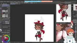 18+ | Drawing a chibi | Chill Stream