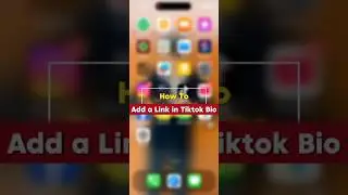 How To Add A Link In Tiktok Bio (Full Tutorial) 2025 #Tiktok #Shorts