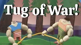 TUG OF ROPE - a MR WOOKA puppet show - nanalan'