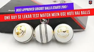 BCCI APPROVED CRICKET BALLS BY SG