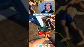 ЧУК ПО ГЛАВАТА 😬 #bgnik #waterparksimulator #simulatorsgames #videogames #gaming #fyp