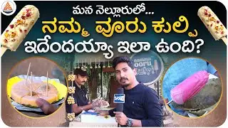 Namma Ooru Kulfi | Special Kulfi Ice Creams in Nellore | Street Food | SASTv