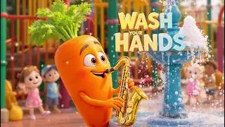 Kids Park Hygiene Song 🥕🌳Wash Your Hands with Melo Carrot