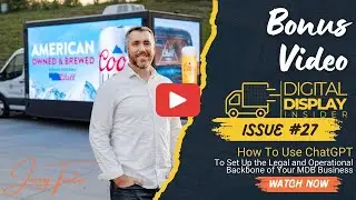 How to Use ChatGPT to Launch a Mobile Digital Billboard Business Without Hiring Expensive Consultant