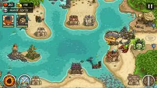 Kingdom Rush Frontiers Level 17 - Storm Atoll