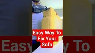 Restoring Seat Sofa Cushion #diy  #repairing