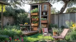 Create Outdoor Living Trends: A Lush Garden Sanctuary Focused On Texture And Rustic Elegance