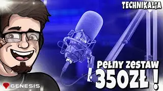 🎤 Pełny zestaw 350zł ❗❗ Genesis Radium 400 🎤 Technikalia | PL