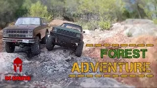 Offroad RC - Forest scale adventure RC4WD trail finder 2 Vaterra blazer K5 Hilux