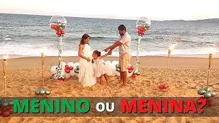 Fiz O Chá Revelação Na Praia | É Menino ou Menina? Ideia de Chá Revelação