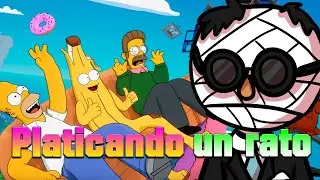 Platicando con la banda I Los SImpsons en Fortnite I SGLM Streams