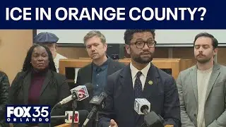 Florida leaders, activists push against ICE detention facility in Orange County | Watch live
