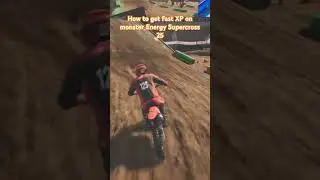 How to get fast XP on monster Energy Supercross 25 | #monsterenergysupercross25 #trend #viral #fyp