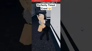 Perfectly Timed Crawl in Flee the Facility! 😏
