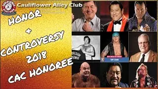 Cauliflower Alley Club -  Honor & Controversy