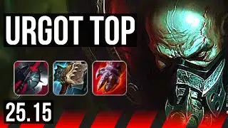 URGOT vs DARIUS (TOP) | Dominating | KR Diamond | 25.15