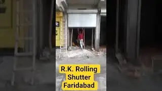 Shutter King 👑👑#shutterstock #shutterstrip #shutterfabrication #welder #rkrollingshutter