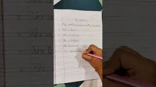 First Class Ke Bachche Ki Handwriting 👍🏻 #shorts #handwriting #best #viralvideo  #education