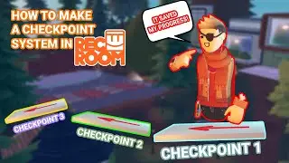Checkpoint system that SAVES PROGRESS! #recroom #tutorial