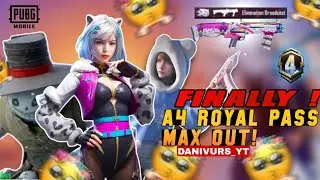 Finally! A4 ROYAL PASS MAX OUT!