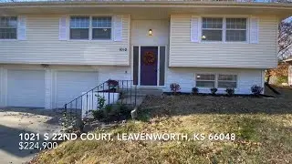 ** SOLD ** Home Tour - 1012 S 22nd Court, Leavenworth, KS 66048