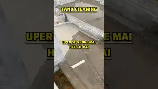 Shocking Tank Cleaning | See What Comes Out of Your Water Tank! 😱💧book now #tankcleaning