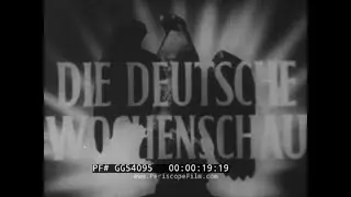 1941 GERMAN NEWSREEL   LUFTWAFFE ATTACKS DURING BATTLE OF BRITAIN    BALKANS CAMPAIGN GG54095