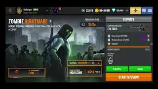 ZOMBIE NIGHTMARE - COLTM16 - SNIPER 3D ASSASSIN