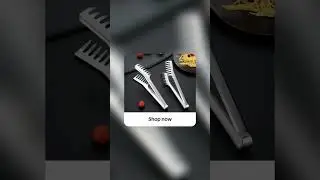 New addition: Kitchen Food Tongs Stainless Steel