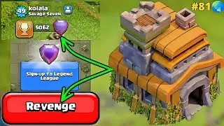 Th7 5062💜|Th7 uses revenge button in Legend League|Th7 Revenge Attack and Legend League Attacks#coc