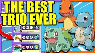 Our TRIO PICKED all 3 KANTO STARTERS in DRAFT | Pokemon Unite