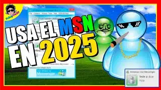 ¿MSN volvió? Mira cómo tenerlo hoy | Windows Live Messenger 2025 | escargot chat