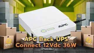Unpack - APC Back UPS Connect 12Vdc (CP12036LI)