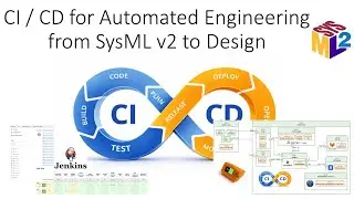 CI / CD for Automated Engineering from SysML v2 to Design