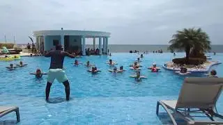 The Aquafit event!  in Montego Bay, Jamaica:  The Fun and Adventure Act