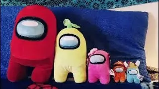Searching for Among Us Plushies by Toikido