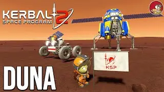 Посадка марсохода на Дюну в KSP 2