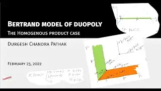 Bertrand duopoly with homogeneous product