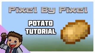 Potato Pixel Art Tutorial in Minecraft 🥔