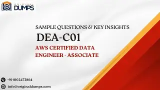 DEA-C01 | AWS Certified Data Engineer &ndash; Sample Questions & Answers Explained