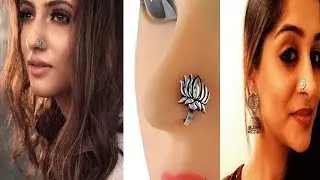 Silver Nose Pin Designs Ideas|| Modern Silver Oxidized Nose Pins||Bohemian Nose Rings Designs Ideas