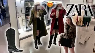 NEW ZARA SHOPPING VLOG &rarr;All New Fall/Winter Collection - Come Shopping With Me At Zara &rarr;ZARA SHOP UP