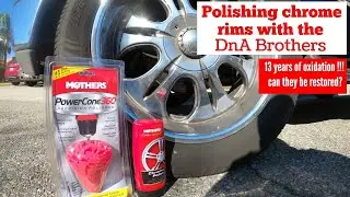 Как отполировать хромированные диски с помощью компании DNA Brothers