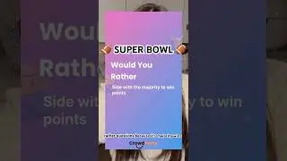 Must-play game for Super Bowl Sunday!