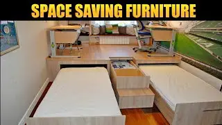 MULTIFUNCTIONAL FURNITURE FOR SMALL SPACES | Space Saving Furniture Ideas 2021