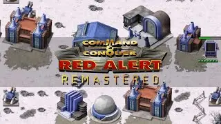 Alliierten Kampagne Hart 100% | Command & Conquer: Alarmstufe Rot | Remastered Collection | Gameplay