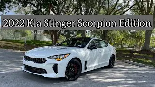 2022 Kia Stinger Scorpion Edition - Performance And Value￼