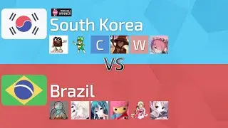 osu!mania 4K World Cup 2016 Grand Finals - Match P - South Korea vs Brazil