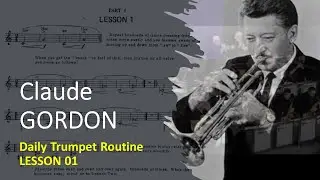 Claude Gordon  - Rotinas Di&aacute;rias para Trompete - Li&ccedil;&atilde;o 01