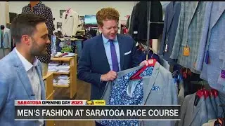 Men&rsquo;s fashion trends for Saratoga Race Course